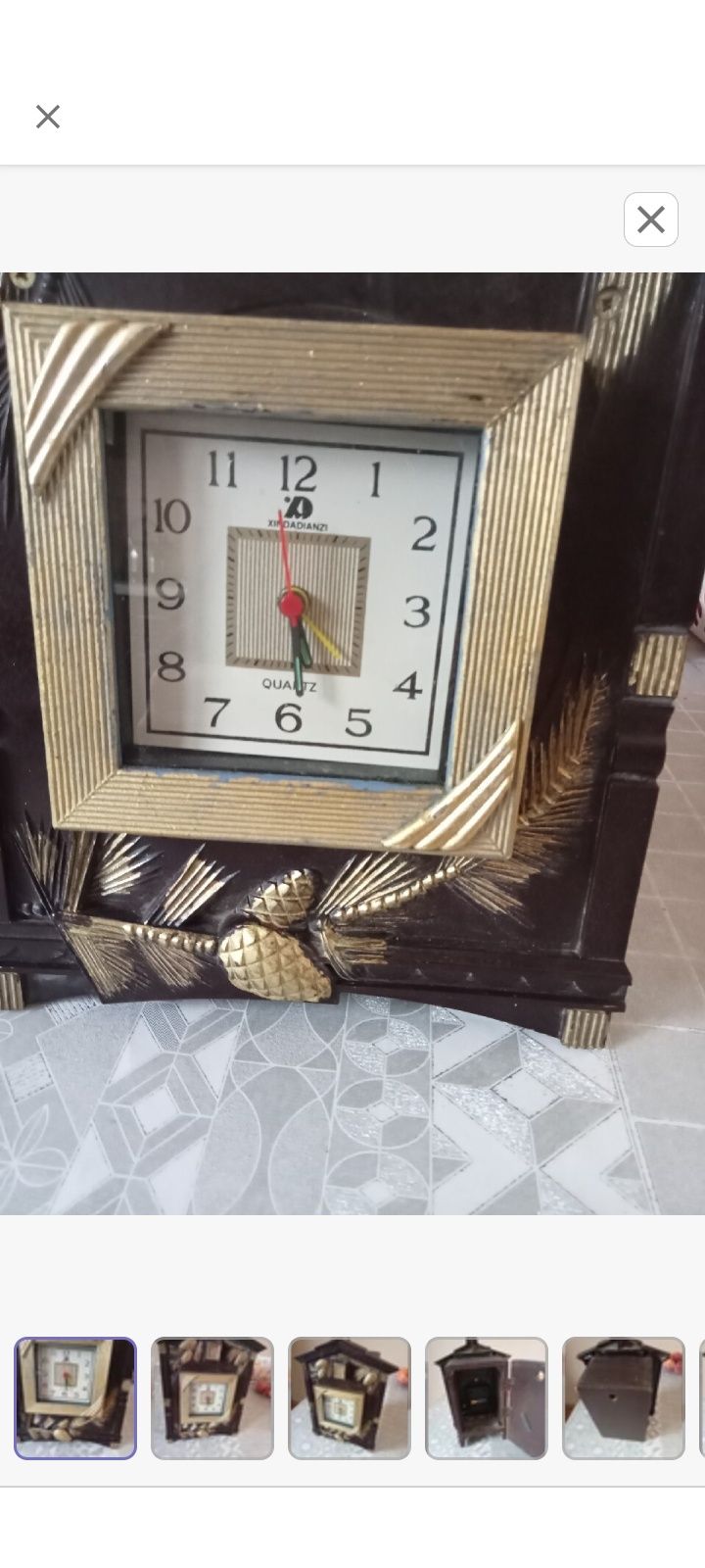 Zegar kukułkę na baterie