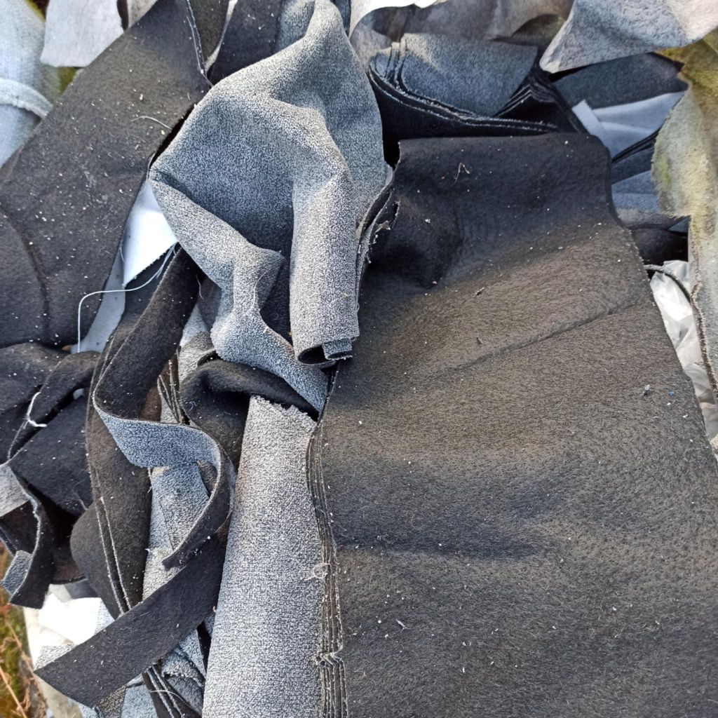 Czyściwo. Ścinki materiałów. Różne rozmiary. 10 kg