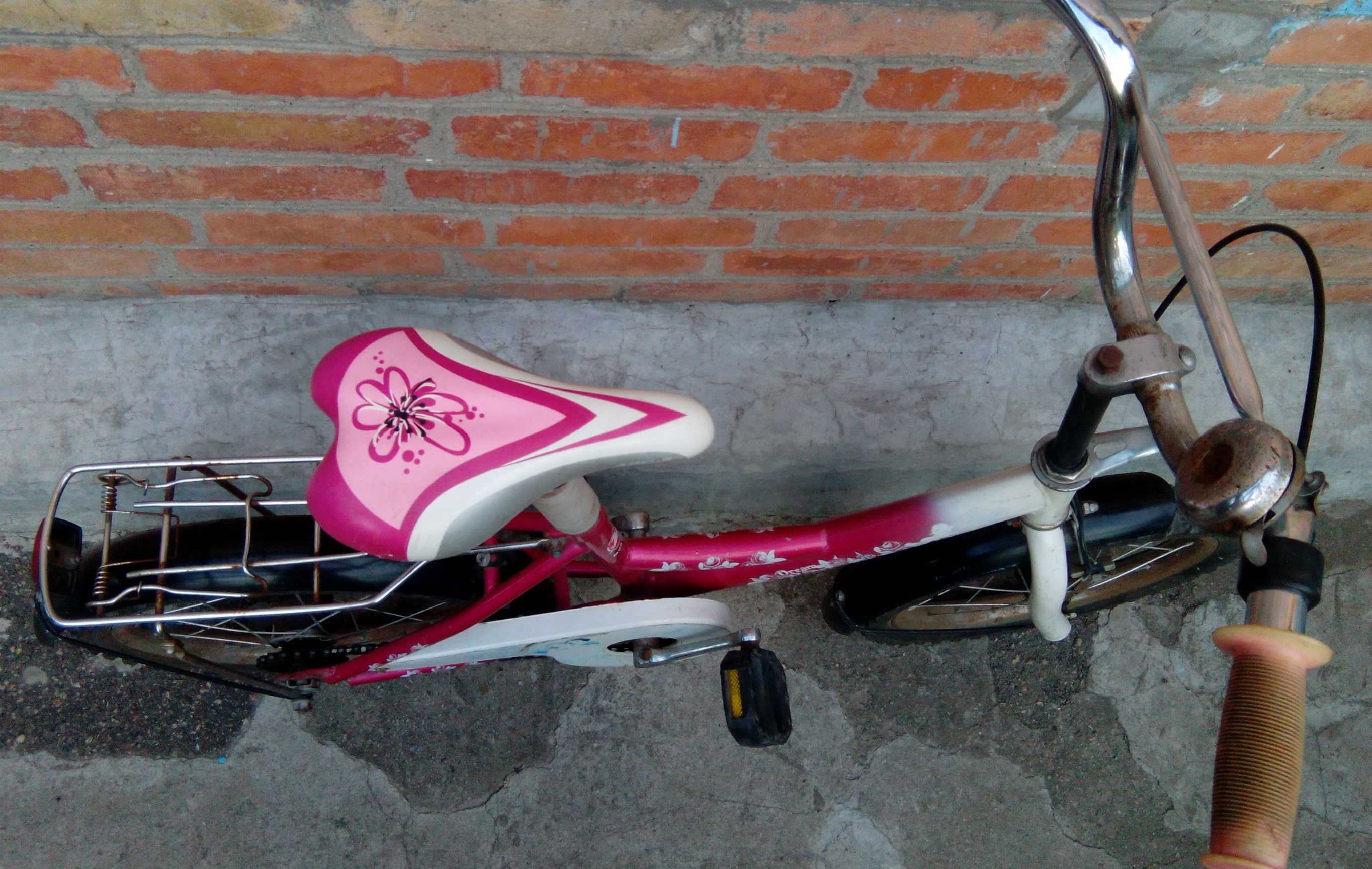 Велосипед детский девчачий 16''