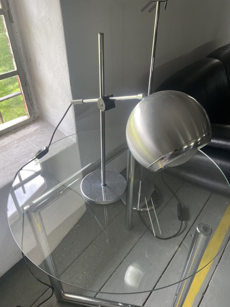 Lampa biurkowa Space Age marki Fischer Leuchten, Niemcy lata50.vintage