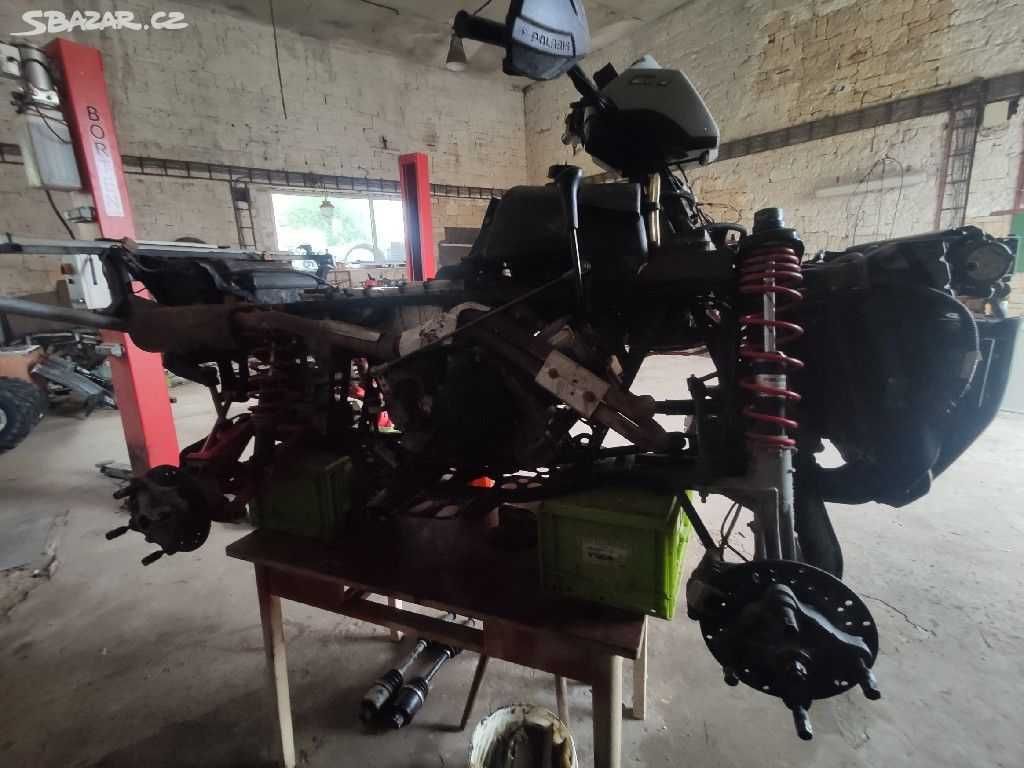 polaris spotrsman 800 silnik wahacz licznik rama wariator modul dyfer