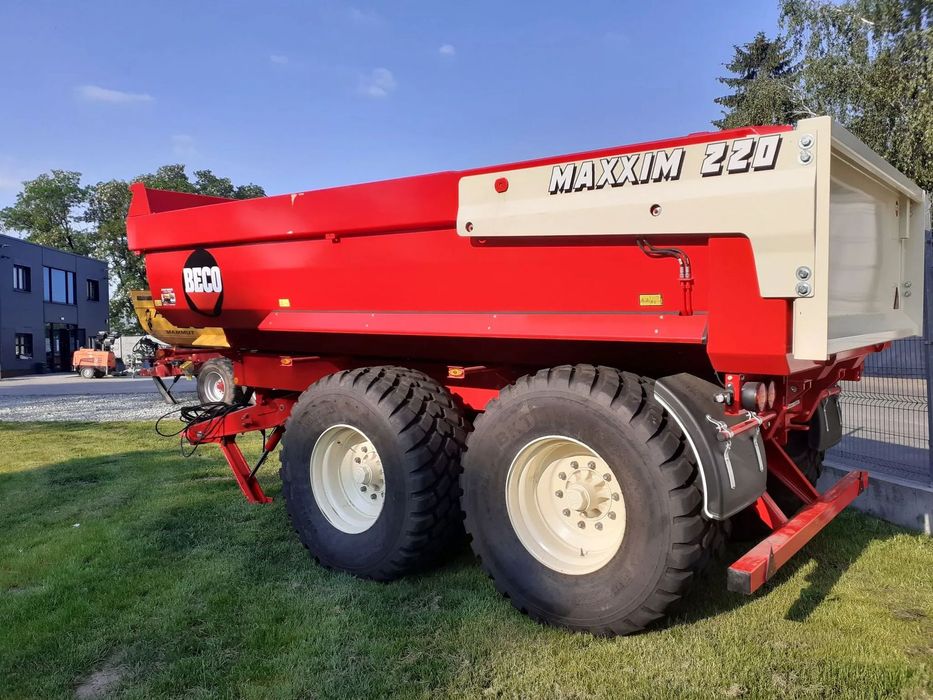 Beco Maxxim 220  Nowa Przyczepa budowlana Beco Maxxim 220 wywrotka, mammut