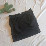 stylowa czarna bluzka z odkrytymi ramionami H&M XL – elegancka, kobiec