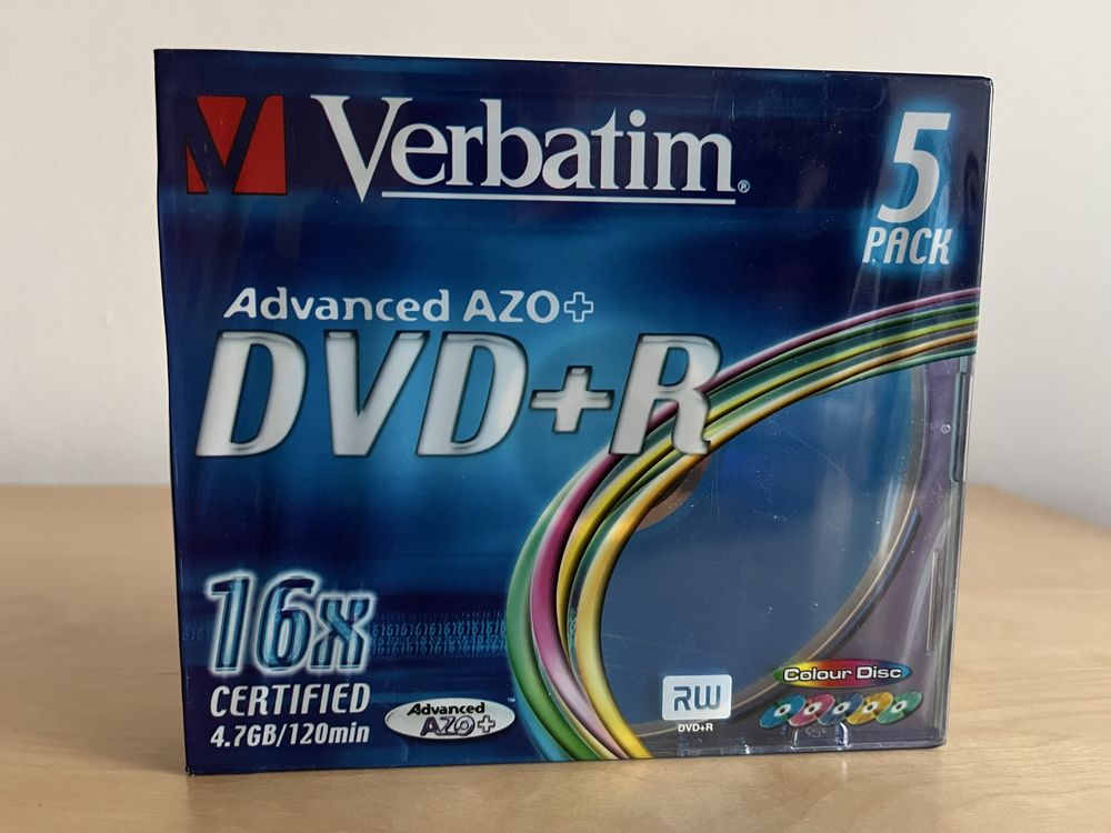 puste płyty DVD +R Verbatim
