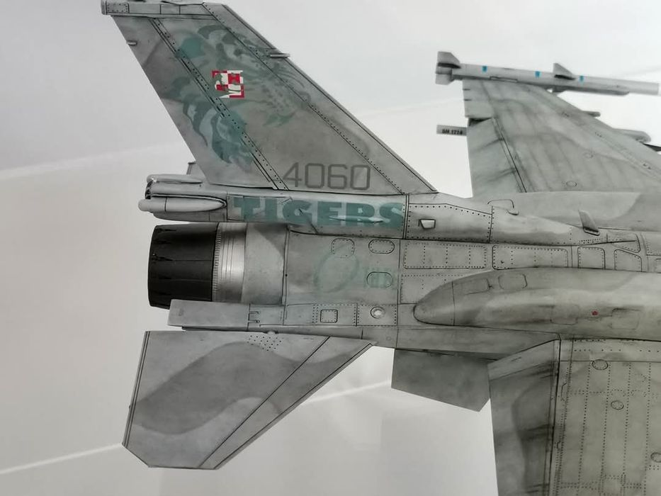 F-16 model w skali 1:48 Polskie Siły Powietrzne