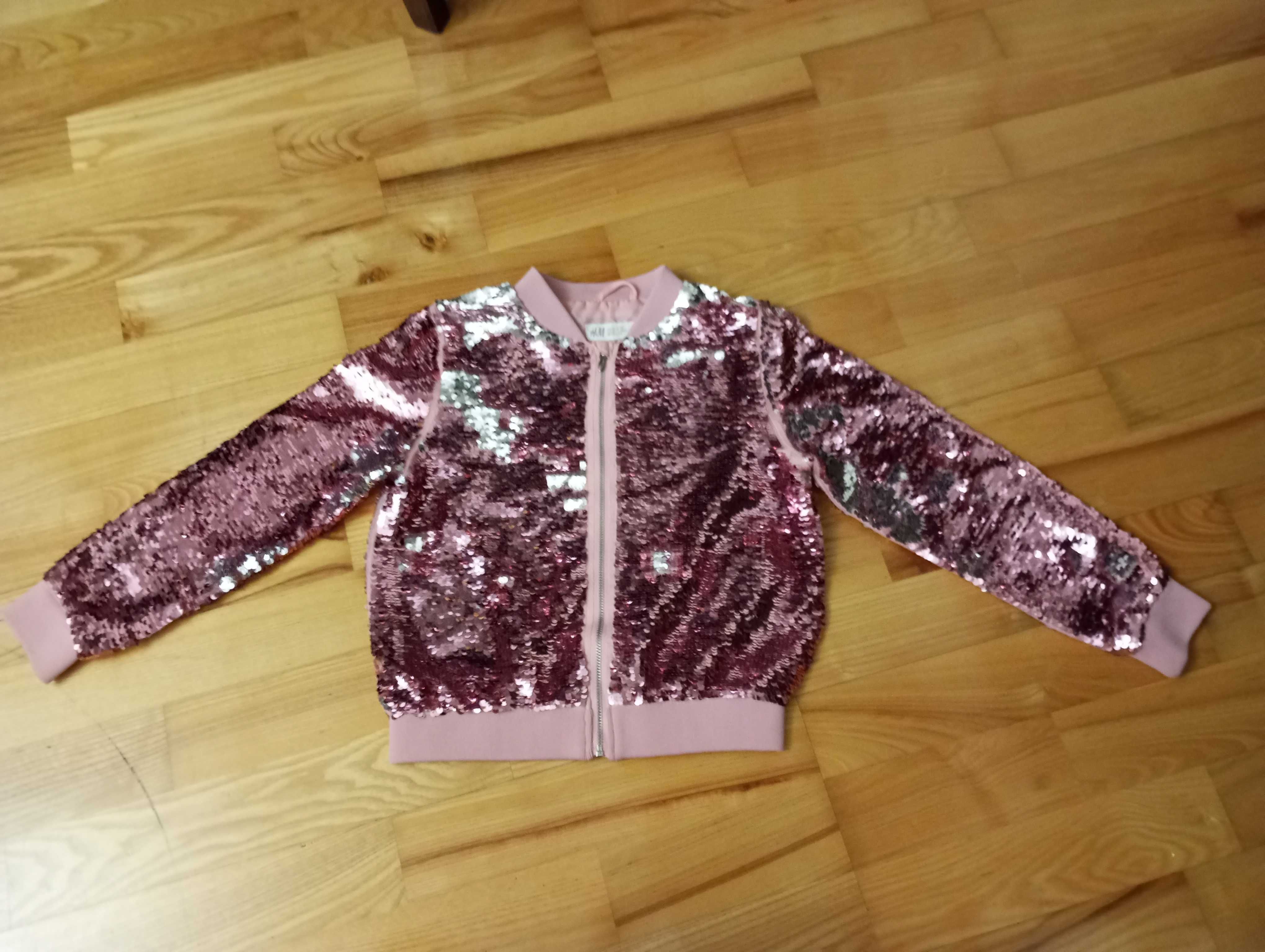 Elegancka bluza w cekiny H&M