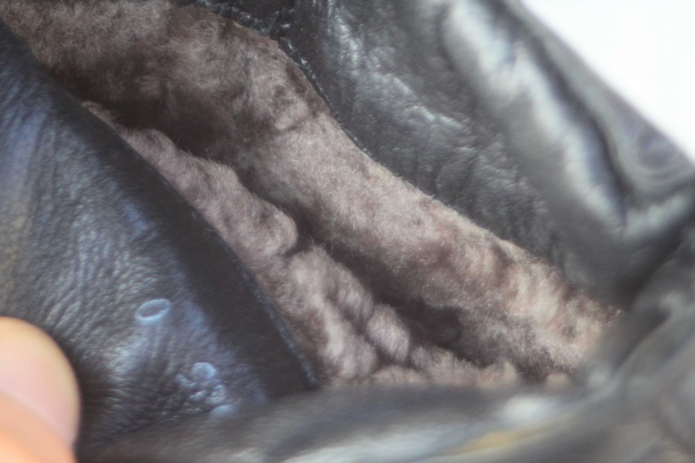 Зимние ботинки AM кожа Германия 45р черевики