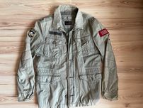 Kurtka Schott military naszywki rozmiar XL
