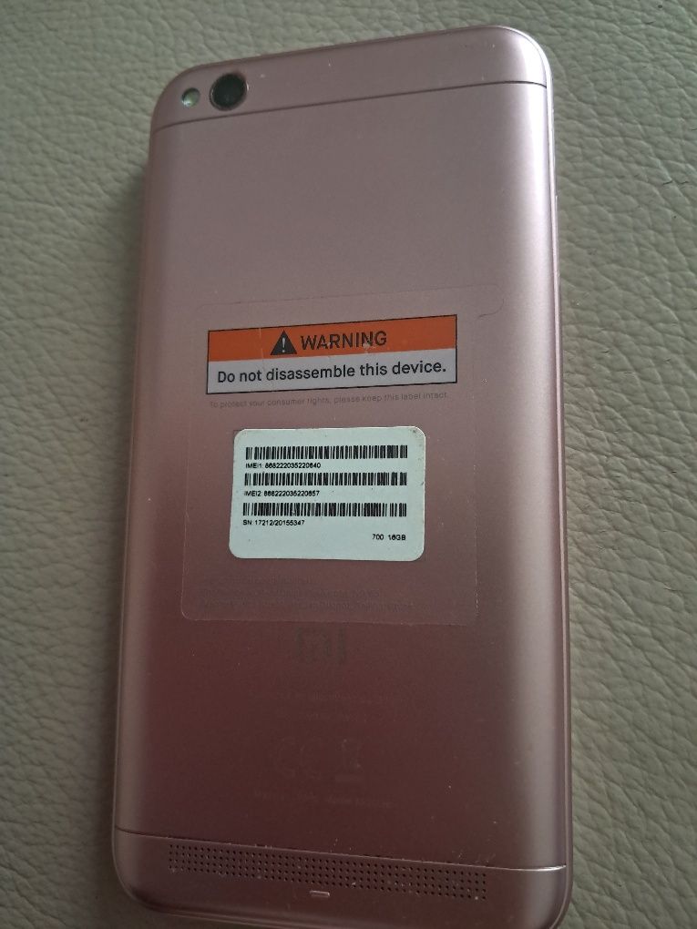Smartfon Xiaomi Redmi 5a dual sim