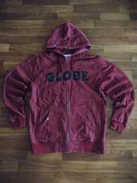 Globe zip hoodie