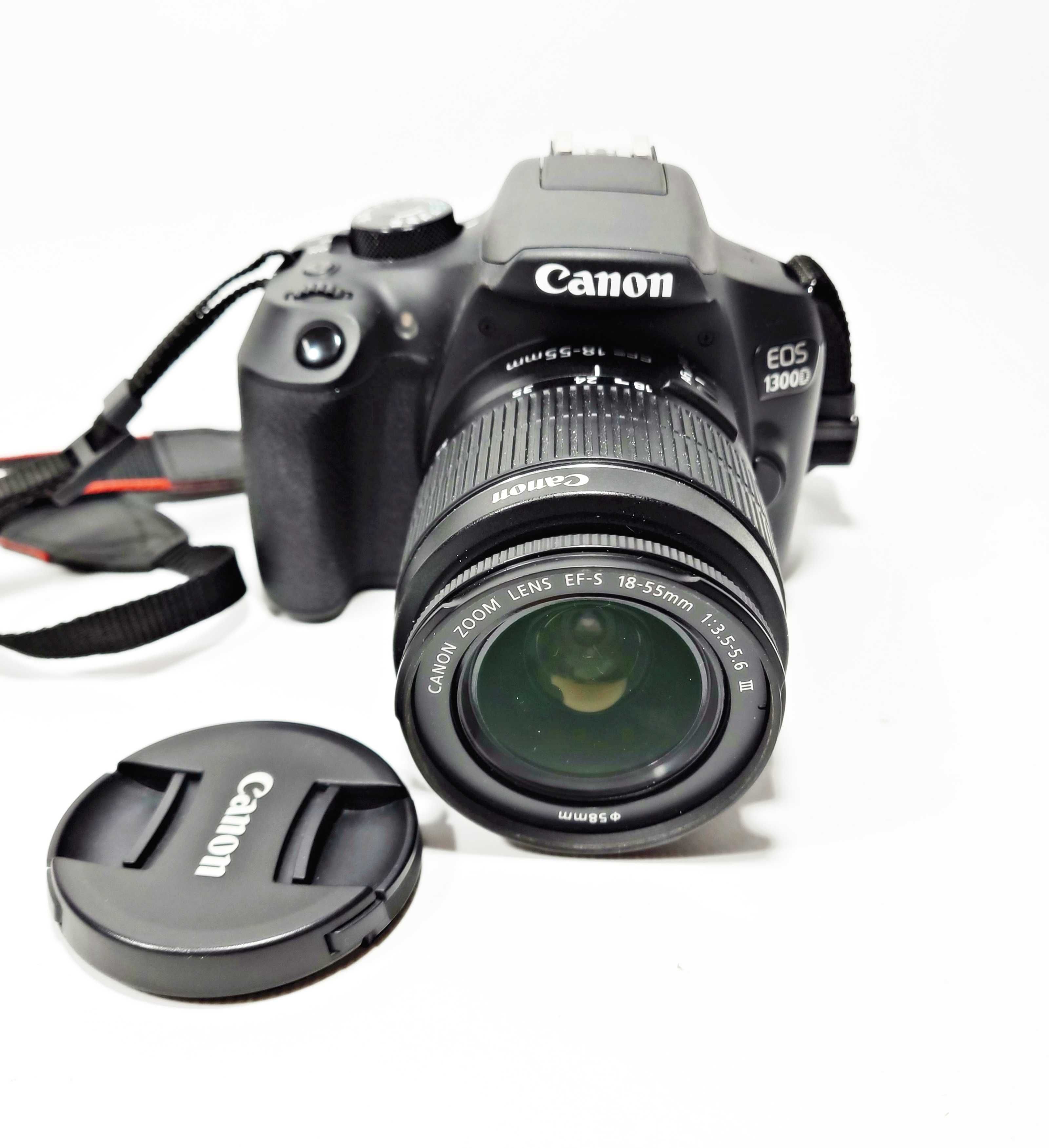 Lustrzanka Canon EOS 1300D   + OBIEKTYW CANON 18-55 K&B Handel