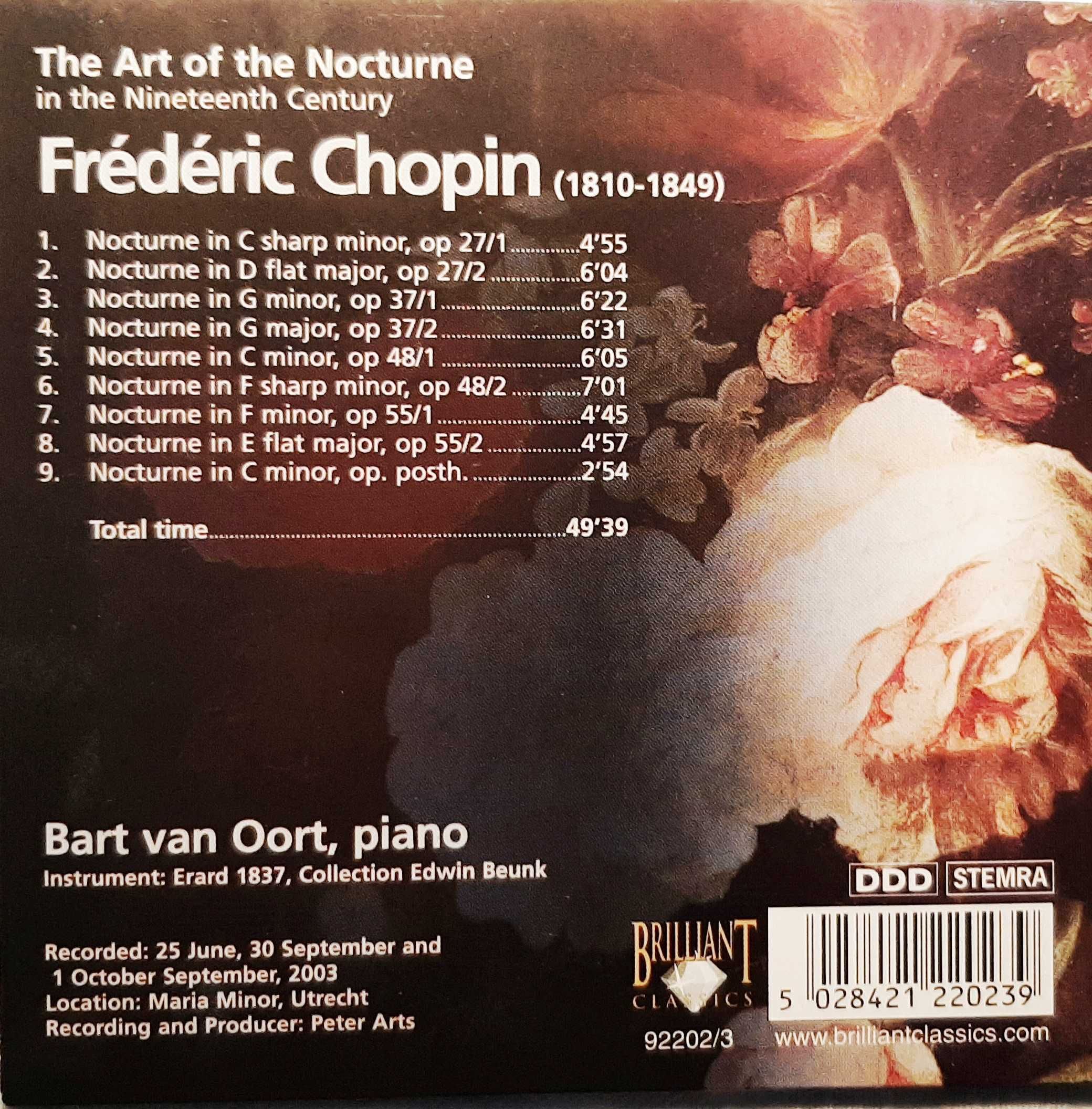 2CD Chopin Komplet 21 Nokturnów - Pleyel 1842 i Erard 1837
