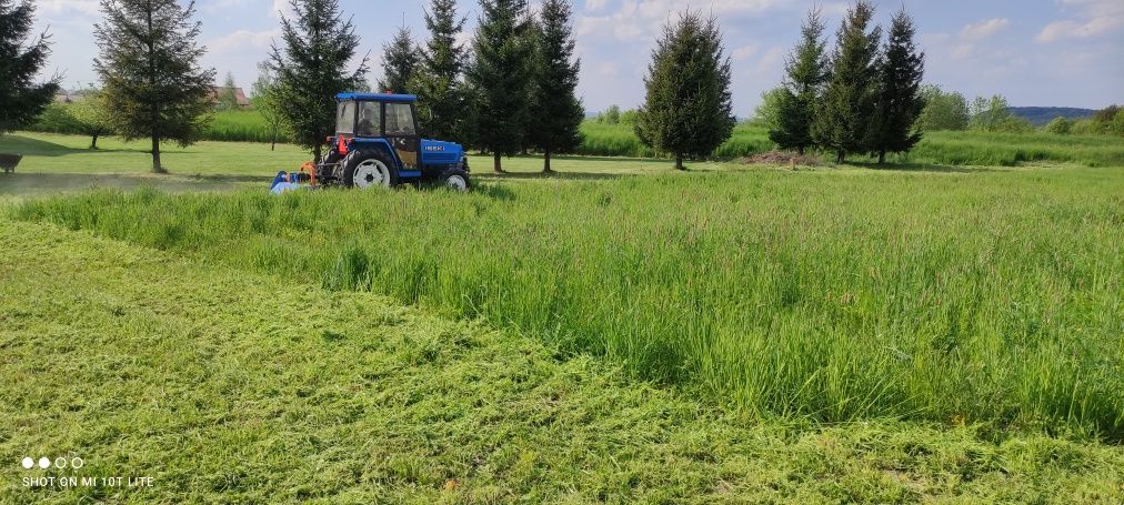 Usługi ogrodnicze mini traktorem/glebogryzarka separacyjna