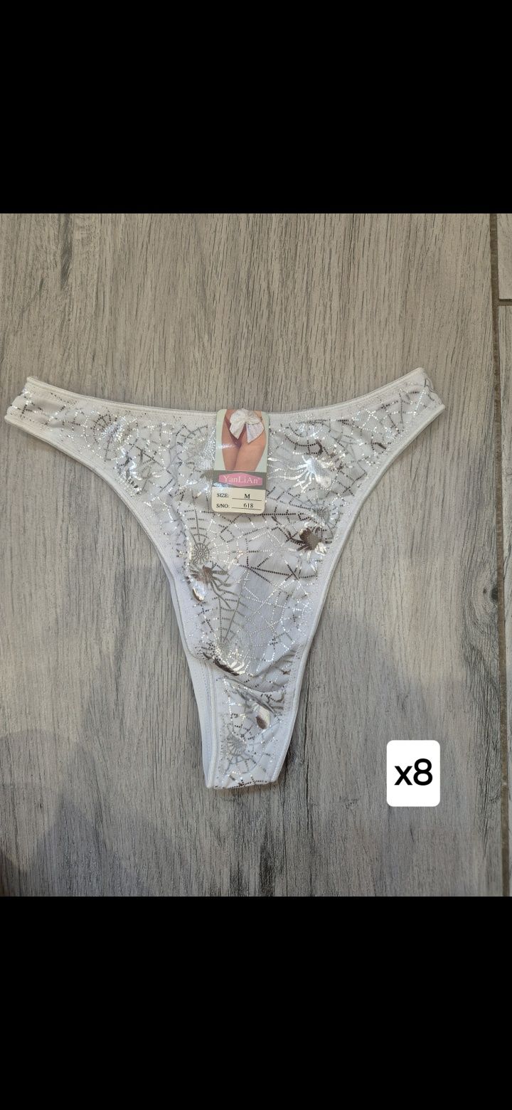 Stringi 5szt . Z motywem pająków