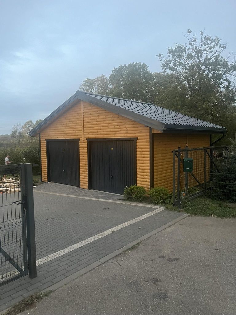 Domek drewniany 5x7 letniskowy na zgłoszenie bez pozwolenia na budowę