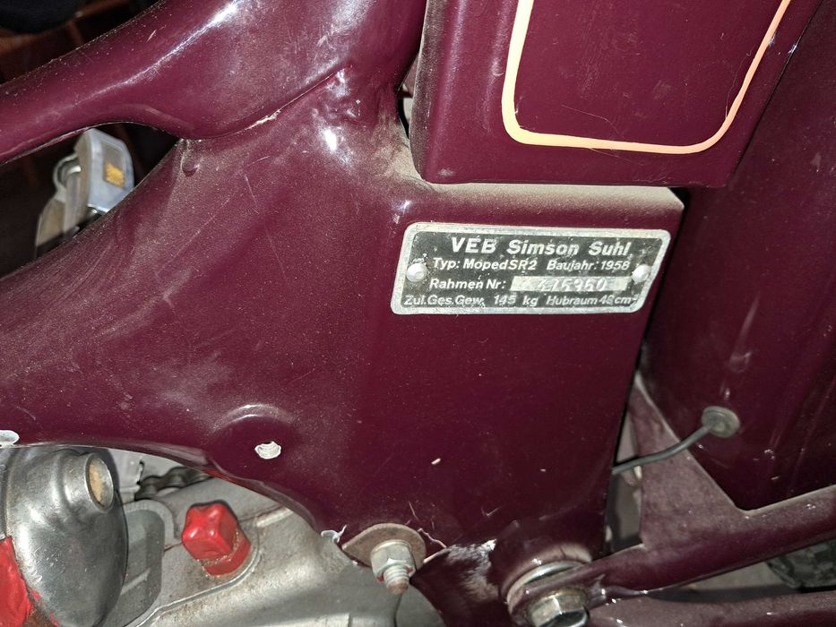 Simson SR2 SUHL oraz Romet