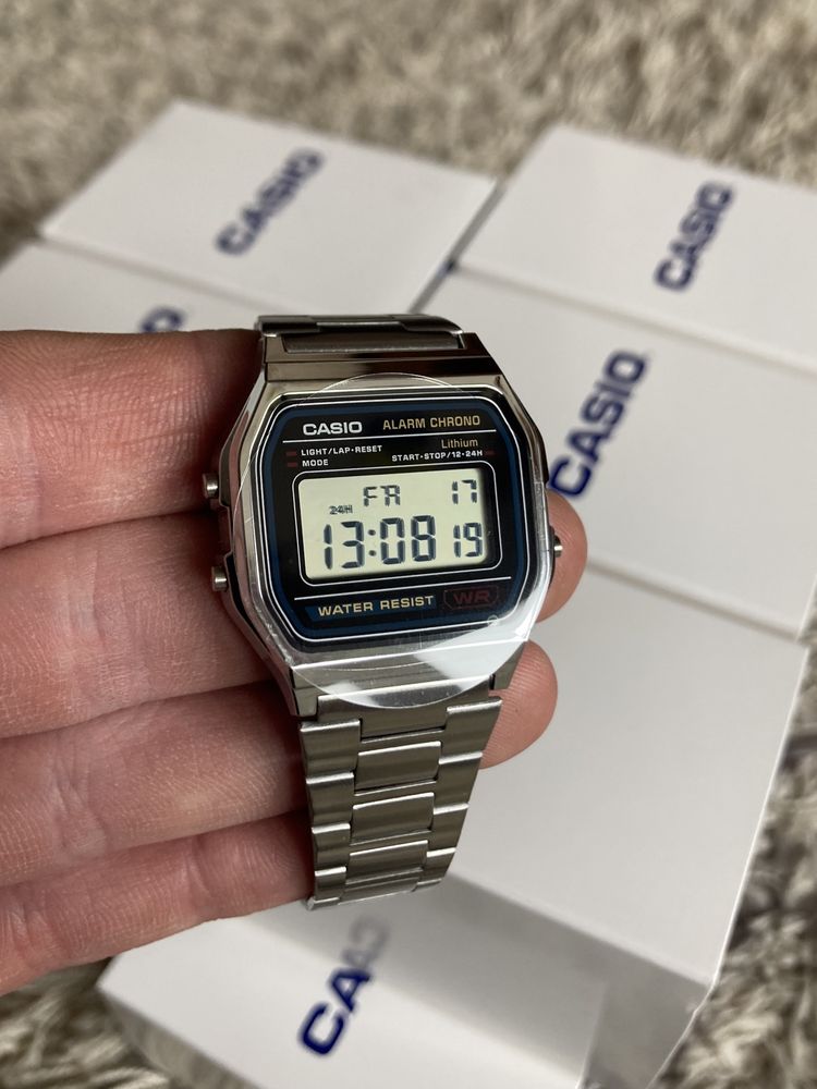 Casio Vintage Silver A158WA-1 Оригинал. ДРОП/ОПТ