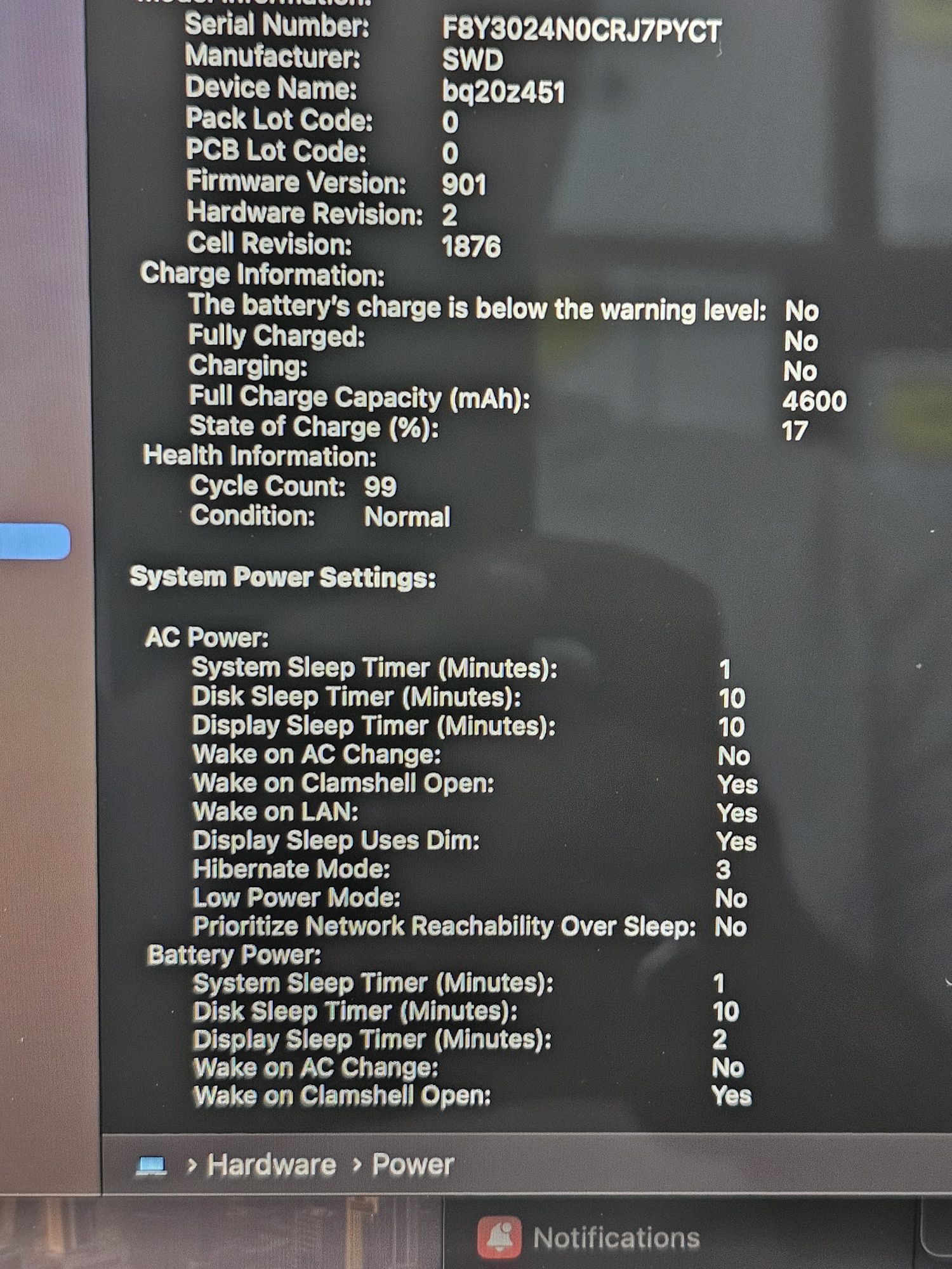 MacBook Pro 2019 TouchBar Core i7 16/256GB SSD