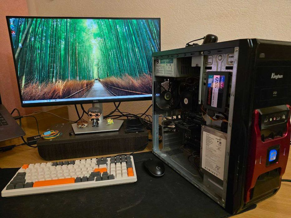 Ігровий пк AMD 4 ядра 4.0 GHz + GT 730 2 Gb + 120 SSD + 400 HDD