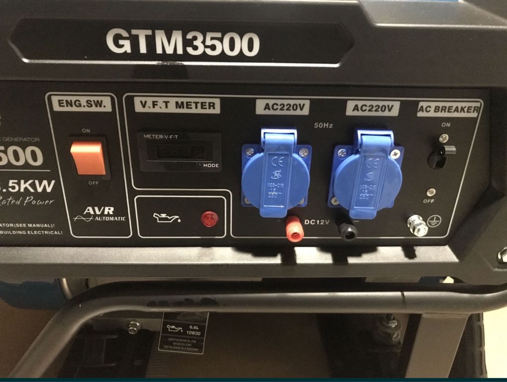 Гегератор gtm 3500 pro