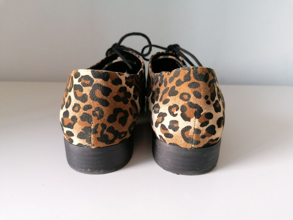 Sapatos Marypaz com padrão leopardo nº38