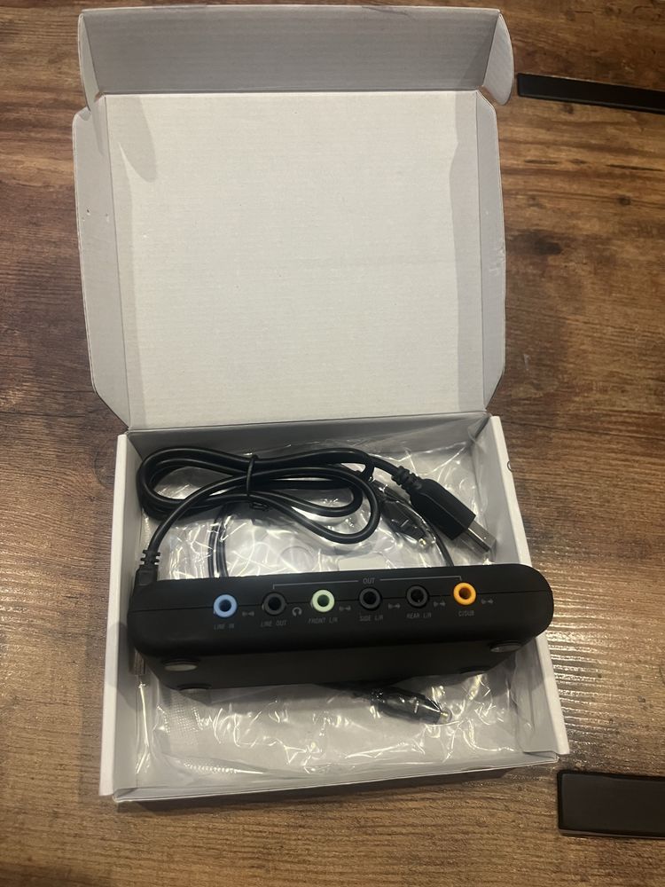 Zewnetrzna karta dzwiekowa leagy virtual external digital sound box