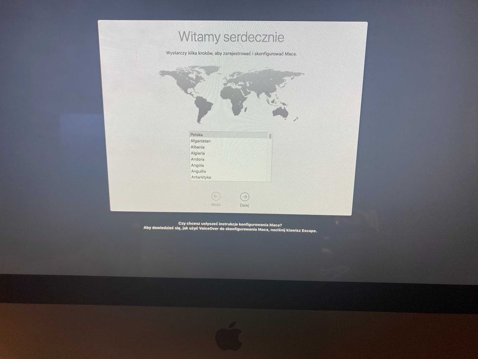 Apple iMac 21.5 / Mid 2010 / 3.2 GHz / A1311 / SSD 256GB / mysz+klaw