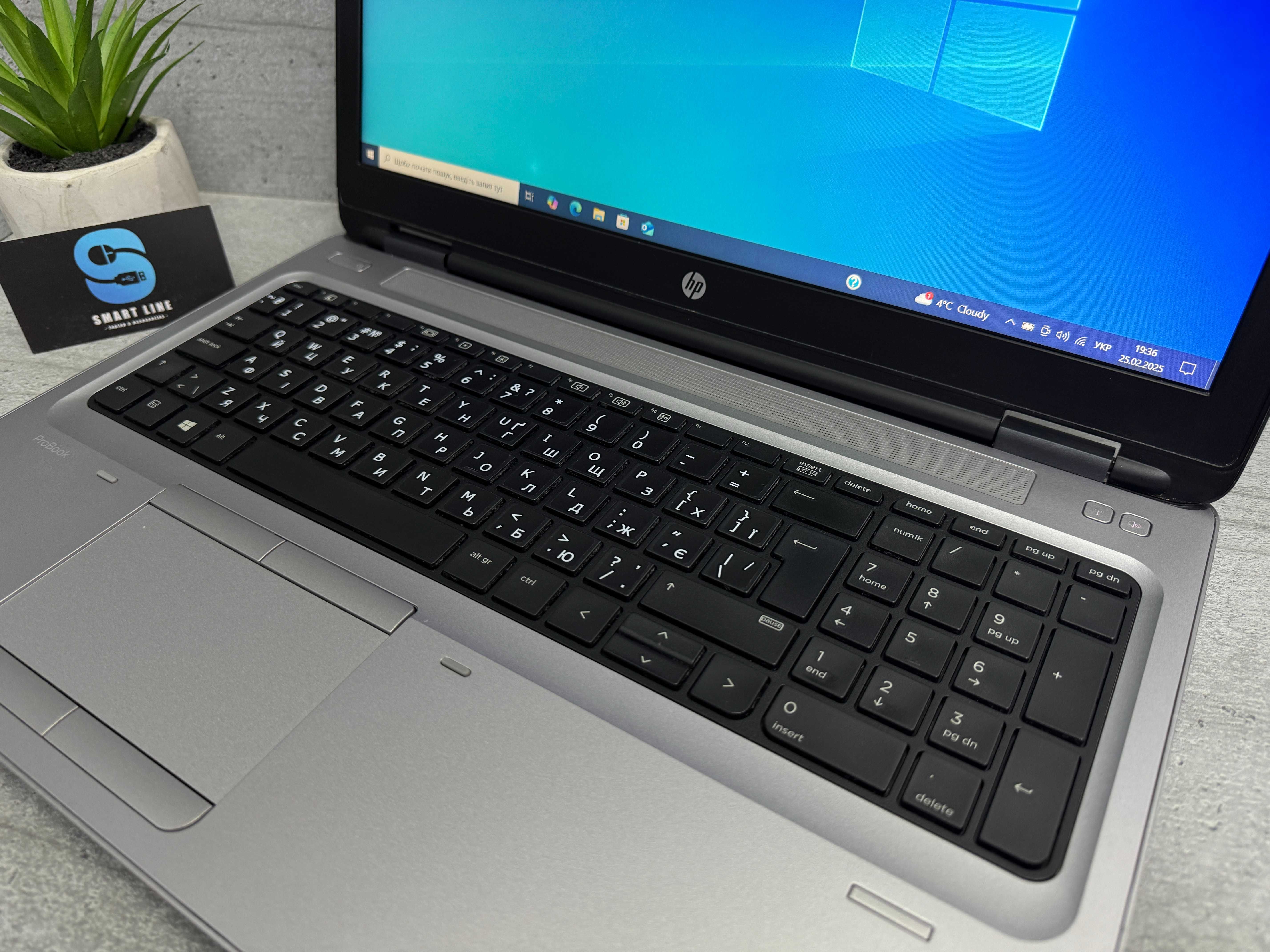Уцінка! Ноутбук для навчання Hp Хп 650 G2/i5-6300u/15.6"/128gb ssd