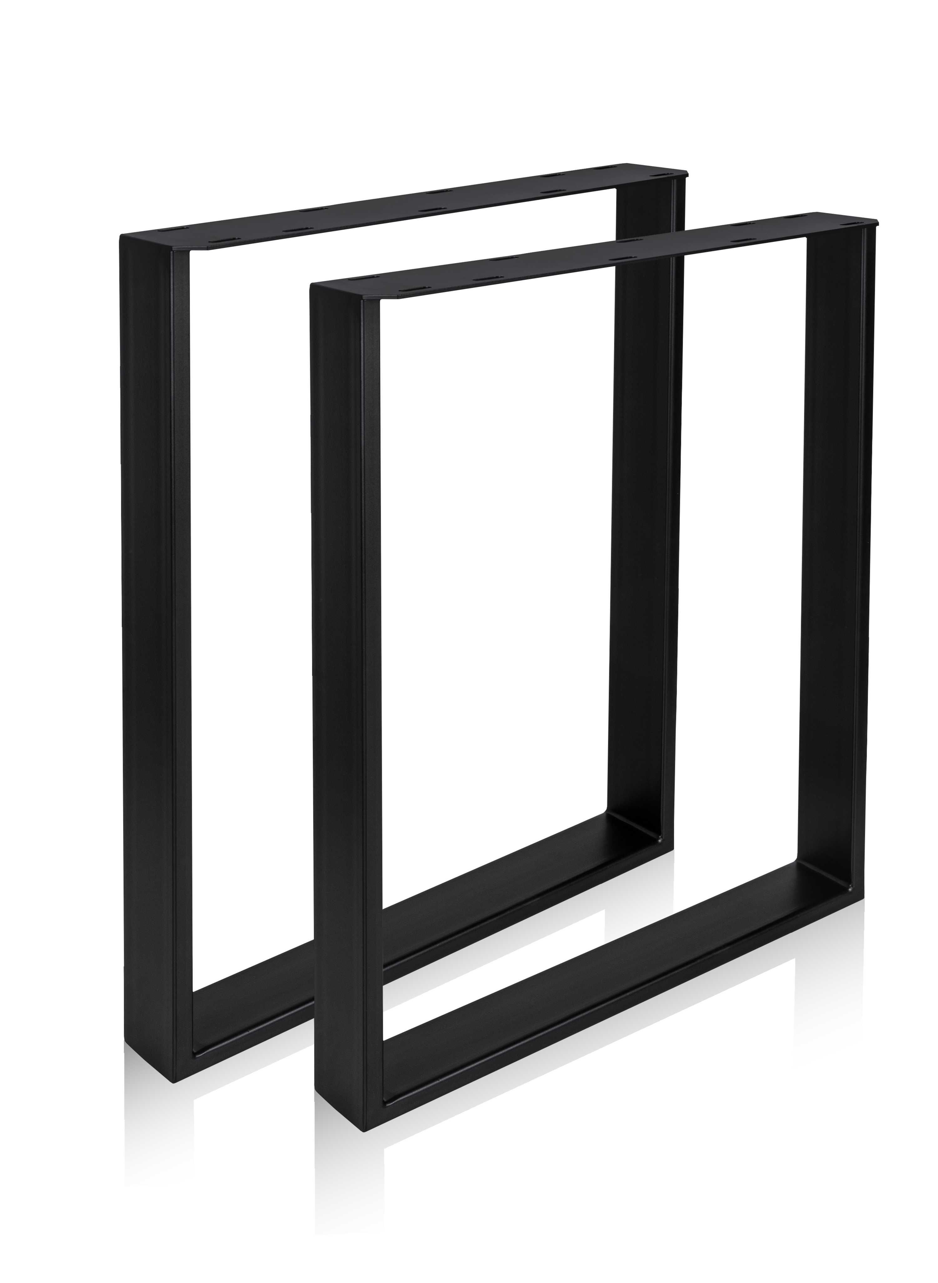 WYPRZEDAŻ! 2x metalowe Nogi do stołu biurka loft, 60, 70, 80 cm x72 cm