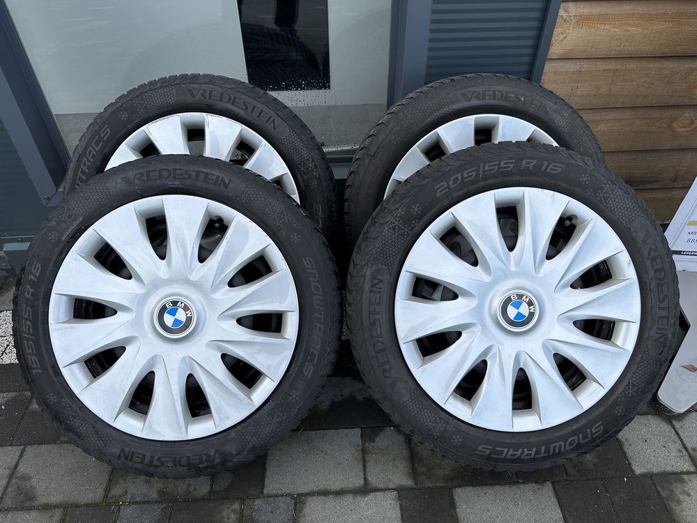 Koła Zimowe 5x120 195/55R16 BMW F20 F21 E90 E91 E87 stalowki