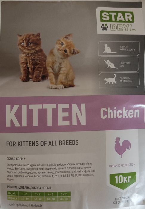 Продам корм для котів.
