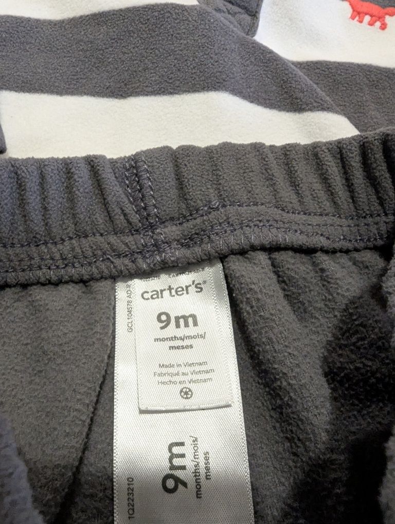Carter's komplet polarowy dres 6-9 miesięcy stan bdb , dodaję gratis k