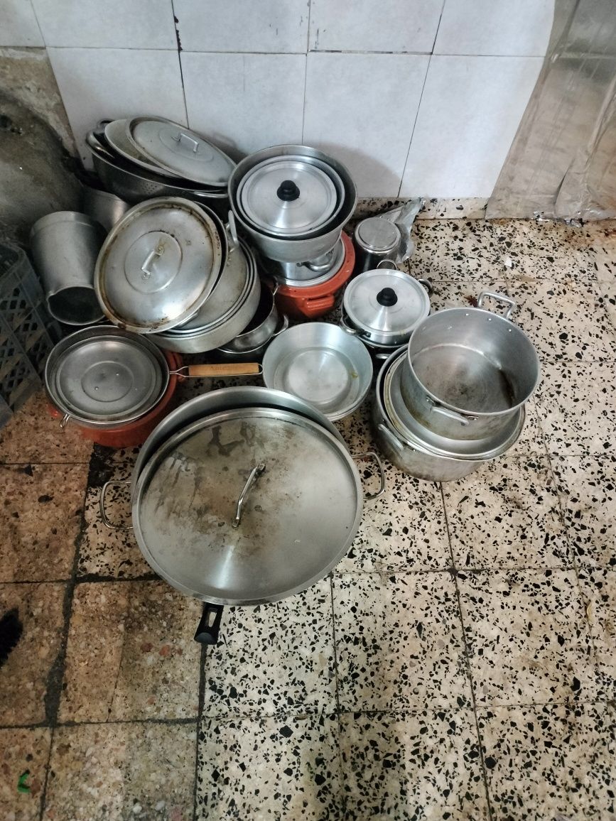 Tachos e frigideira