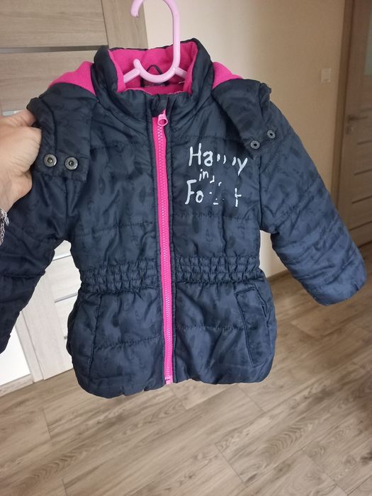 Kurtka zimowa dla dziewczynki 92