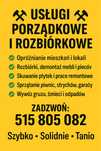 Kompleksowe opróżnianie mieszkań,piwnic,strychów,rozbiórki i wywóz