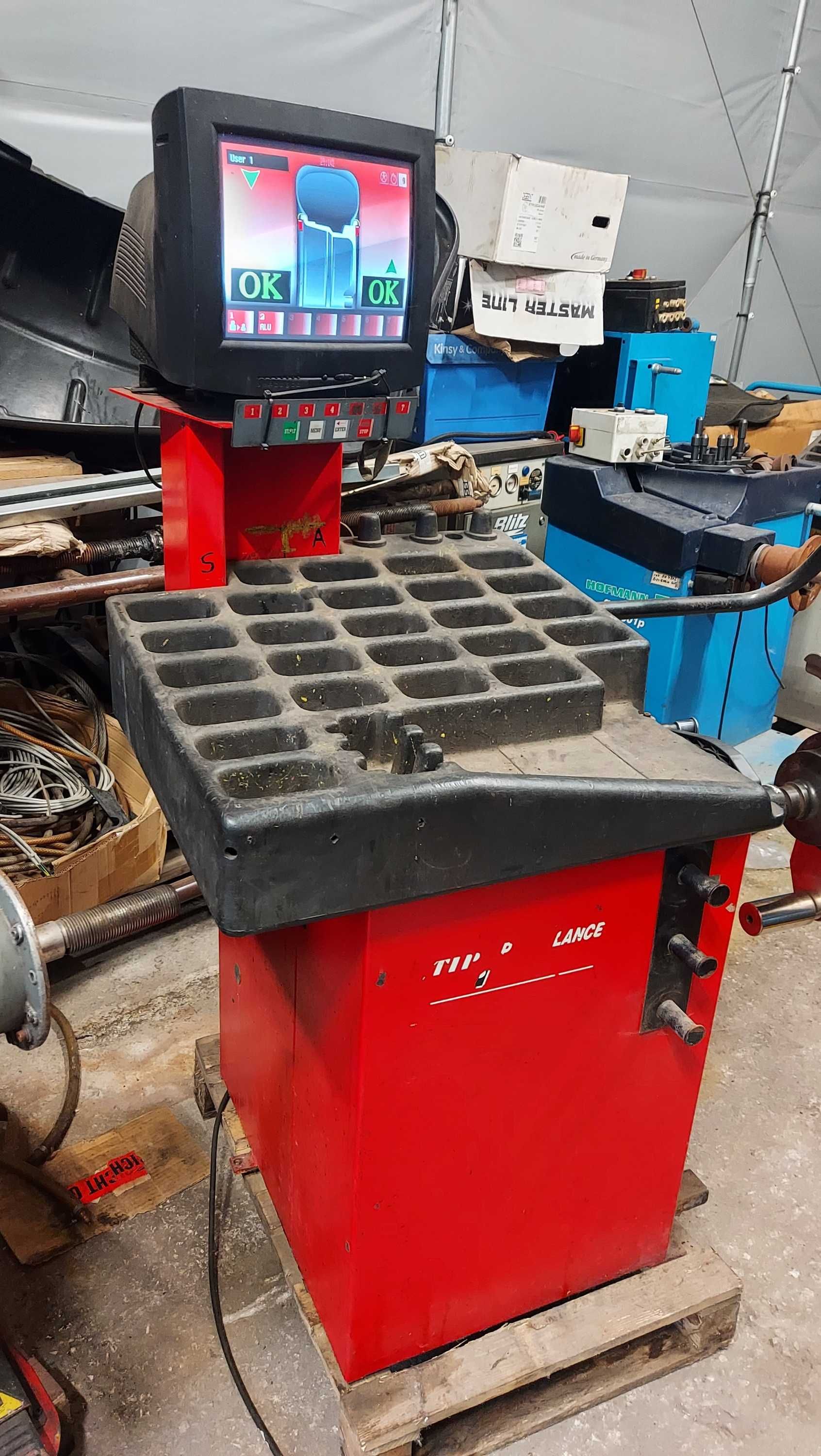 Wyważarka kół TIP-TOP Butler P 775