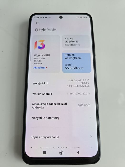 Smartfon Redmi note 11s