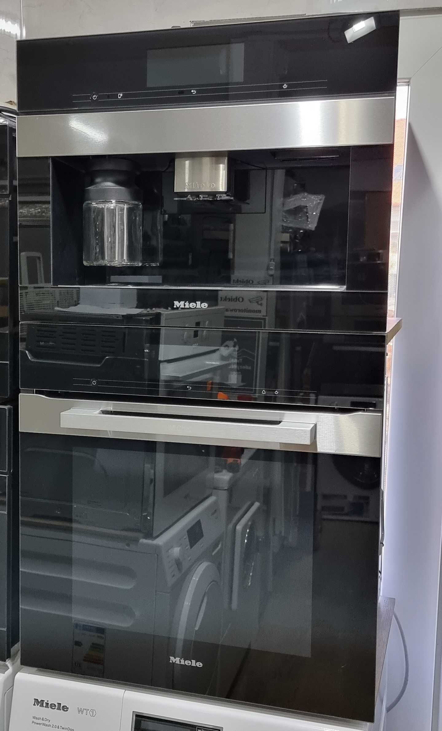 Zestaw Piekarnik Miele Dialog DO 7860  M Chef + ekspres Miele CVA 7845