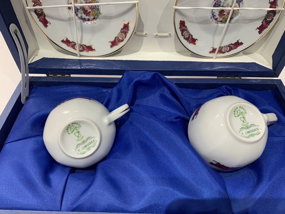 Conjunto 2 chavenas e 2 pires - Limoges