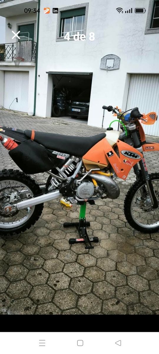 KTM exc 250 - Matrículada