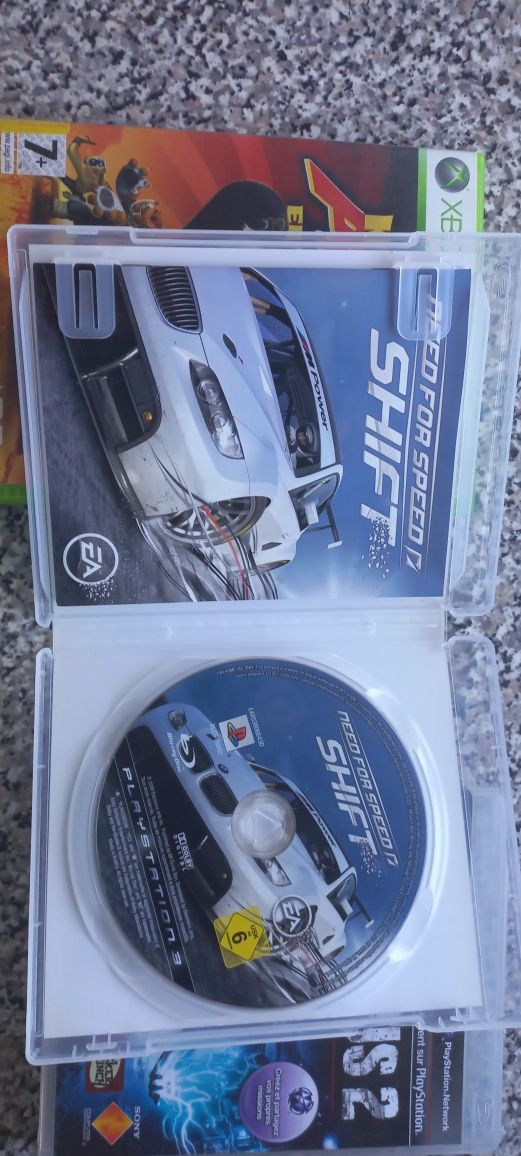 Kung fu panda/Infamous 2/Need for speed shift Playstation 3/Xbox 360