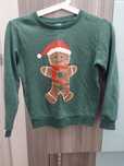 BLUZA Shrek bajka Disney Ciastek bluza 134 jak nowa zielona