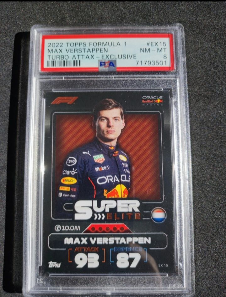 Carta Max Verstappen