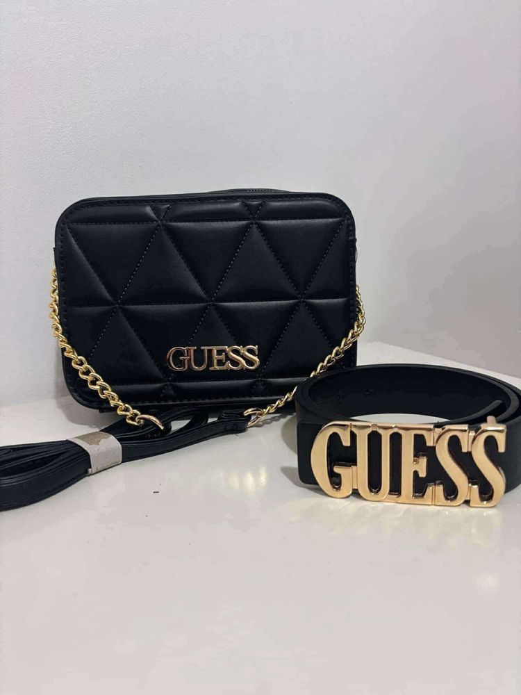 torebka GUESS + pasek nowy