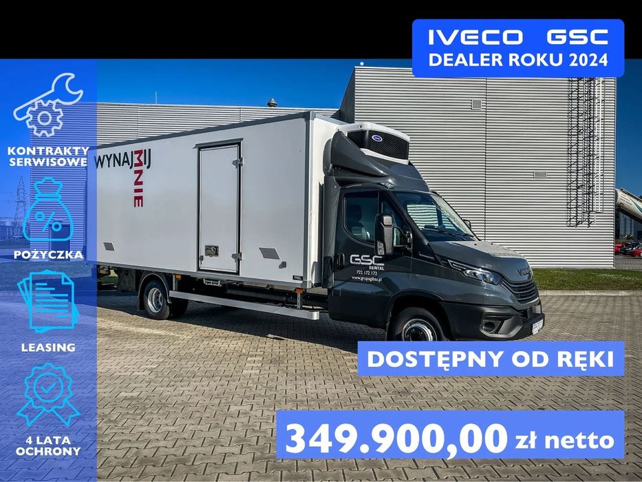 Iveco Daily 70C18H  3.0 180/MT6/Carrier Xerios 5/Winda Palfinger MBB C 1000S 1T