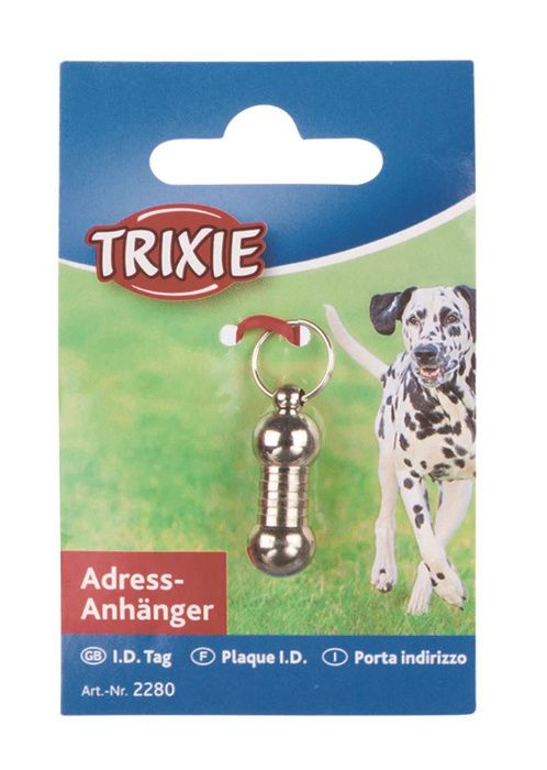 Trixie - adresówka dla psa, kota, zawieszka, 3 kształty
