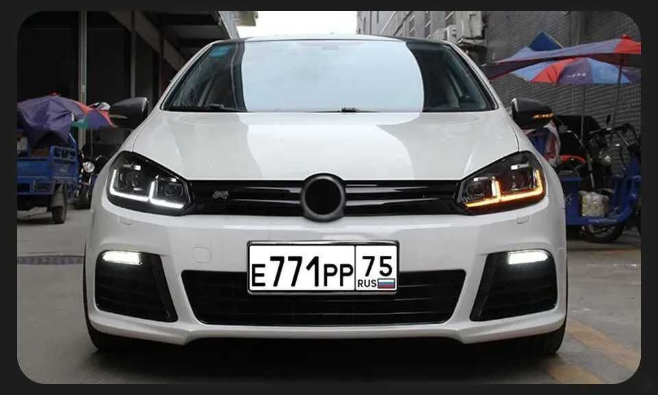 Lampy przednie VW Golf 6 LED DRL HID Bi-Xenon
