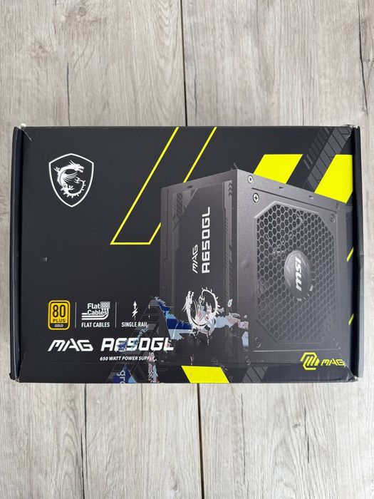 Блок живлення MSI MPG A650GL – 650W 80 PLUS Gold (306-7ZP8C11-CE0)