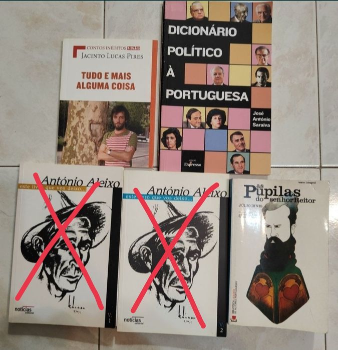 16 livros diversos