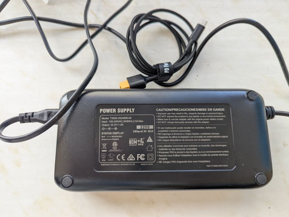 Зарядна станція zonergy 700w 537wh bluetti eb55 lifepo4